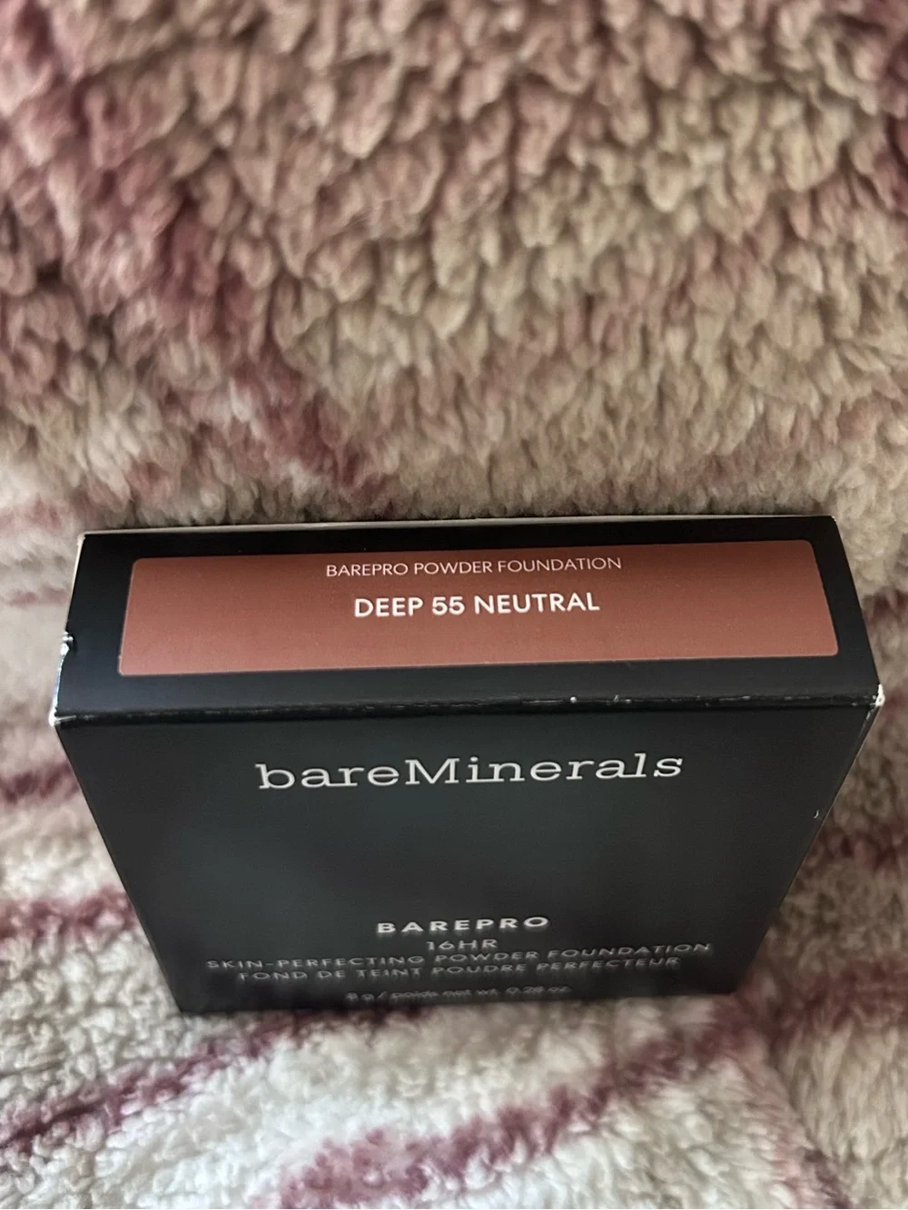 NEW bareMinerals barePRO 16HR Skin-Perfecting Powder Foundation- Deep 55 Neutral